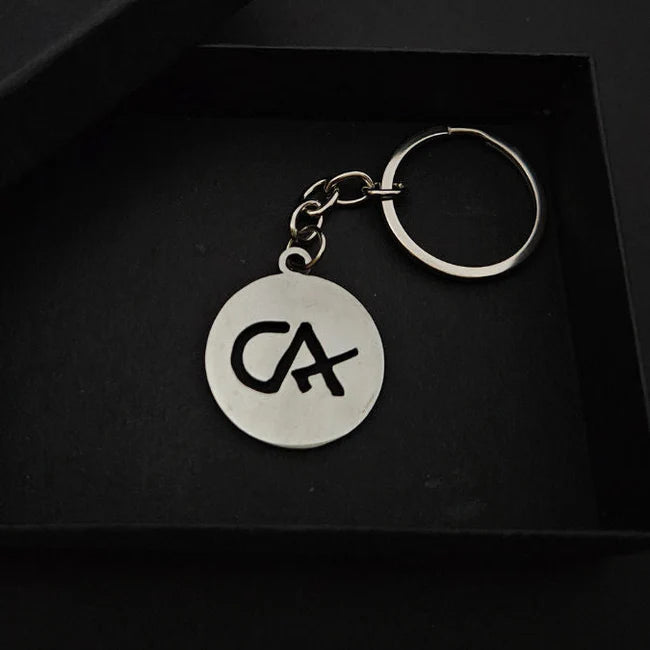 Chartered Accountant Keychain - Best Gift for CA