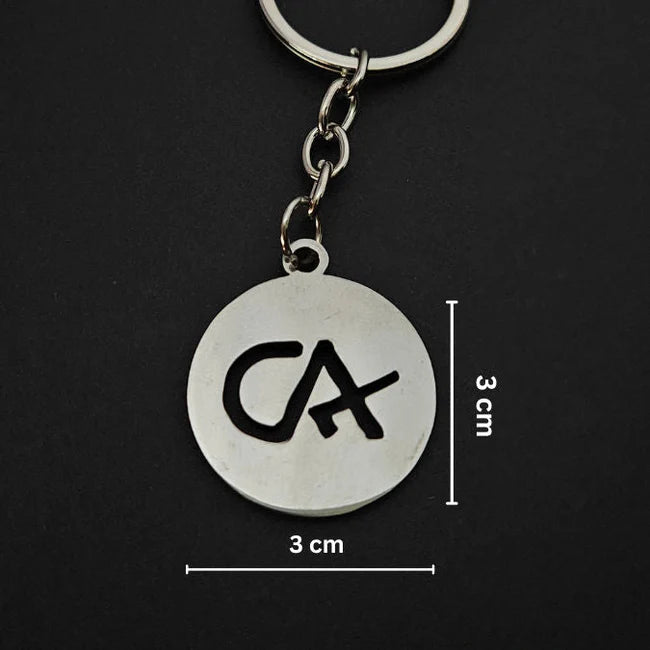 Chartered Accountant Keychain - Best Gift for CA