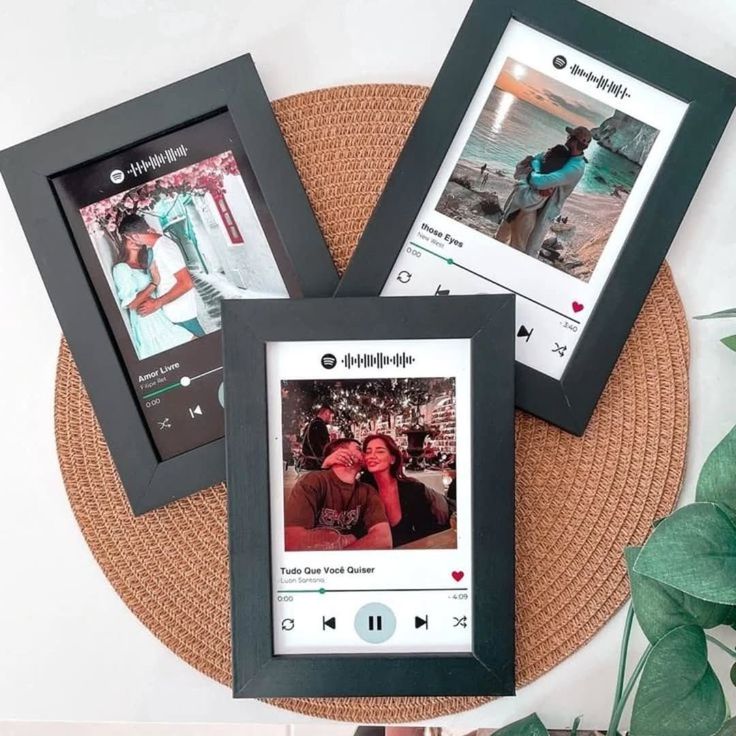 Personalized Spotify Music  Frames – Custom Photo & Scannable Song Code Wall Art