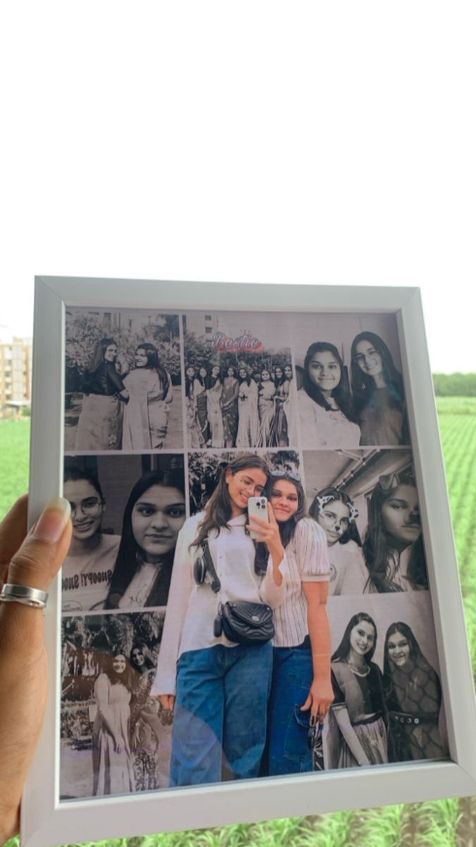 Customise Doodle Collage Frame