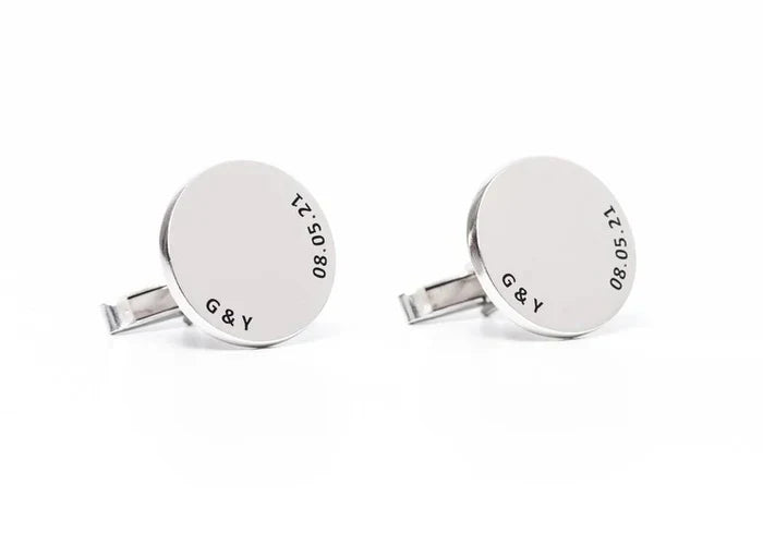 Custom Date Cufflinks