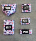 5 Senses Gift Set for Him or Her - Unique Personalized Anniversary & Valentine’s Day Present