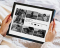 Personalized Music Player Photo Collage Frame(6*6) For Couple
