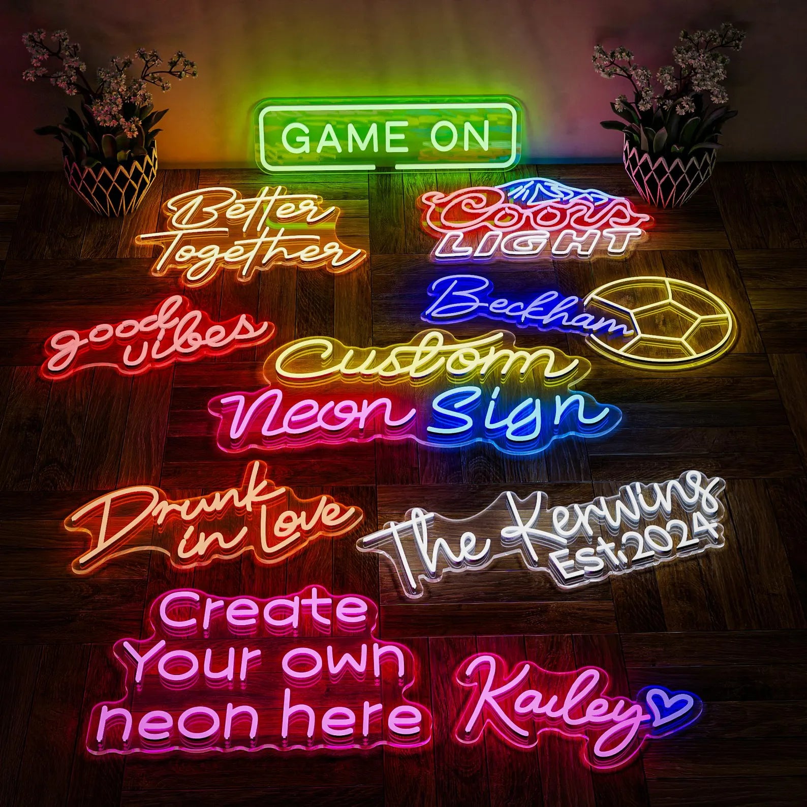 Personalized Neon Sign For Wall Decor