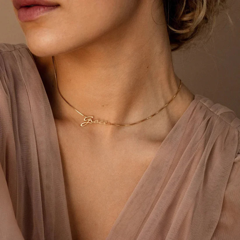 Personalized Callie Signature Necklace