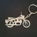 Personalised Royal Enfield Keychain - Custom Bike Lover Gift
