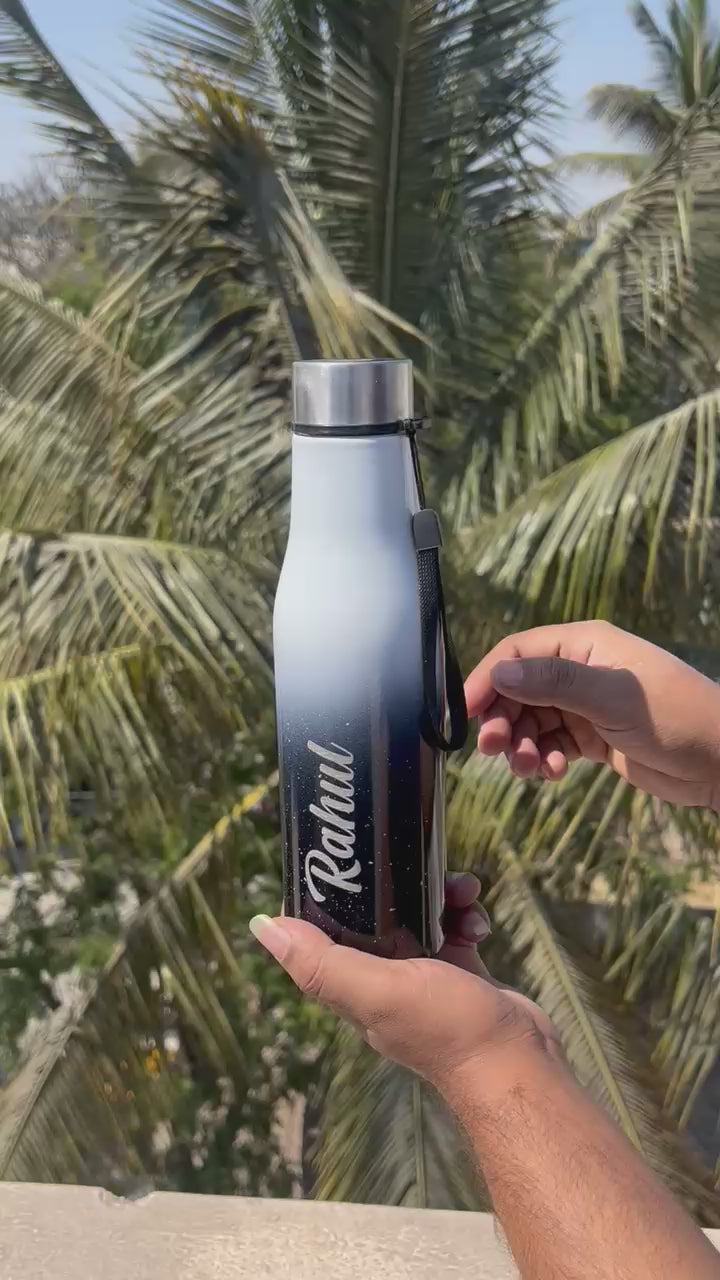 Glider Steel Bottle With Custom Name