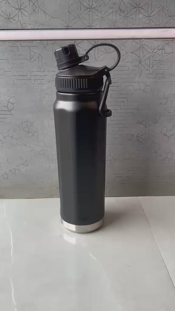 Personalized Inox Hot & Cold Flask 750ml with Name Customization | Father's Day Gift