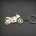 Personalised Bajaj Pulsar 125 Keychain - Unique Rider Gift