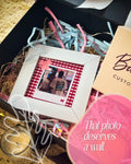 frame and love keychain