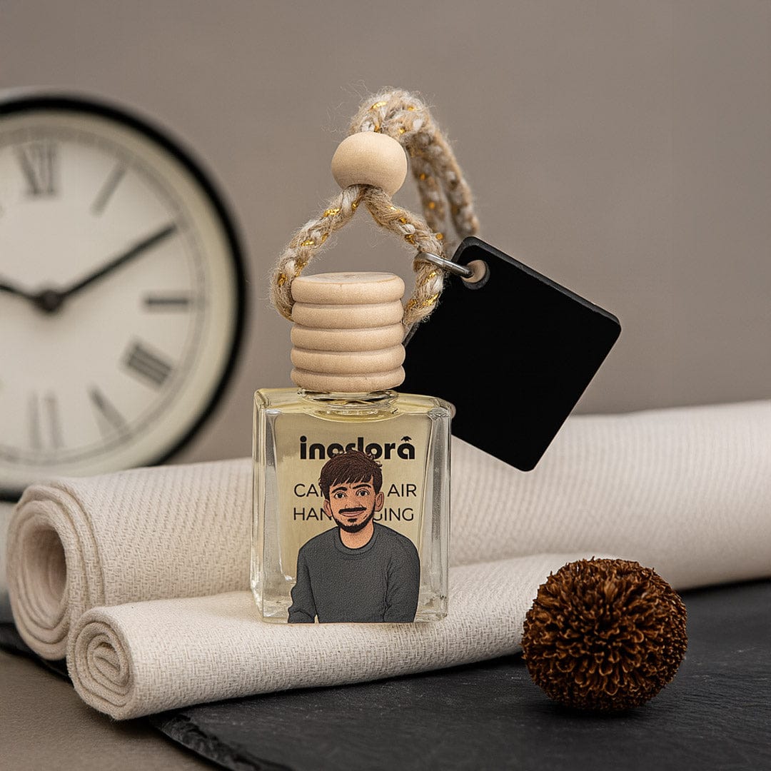 Personalized Car Perfume with Drive Safe Tag – ₹499 Free Shipping