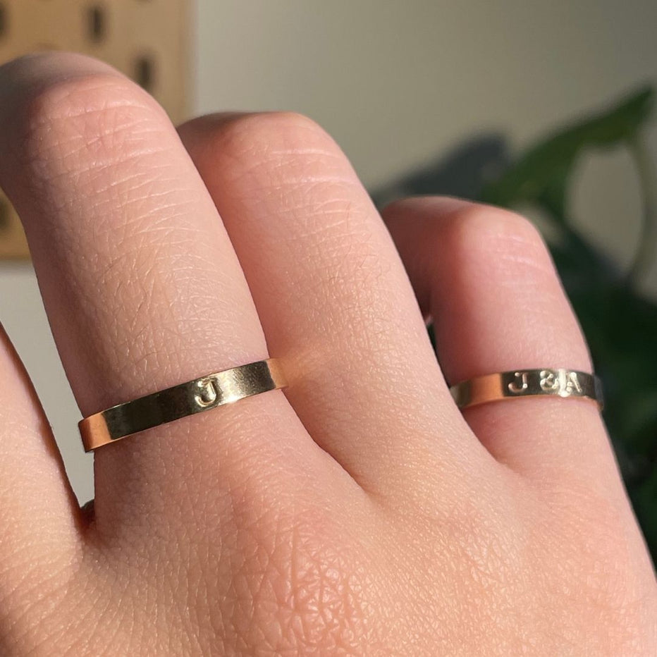 Single and double initial ring 
