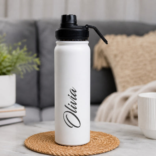 Personalized 800ml Hot & Cold Insulated Sipper Bottle