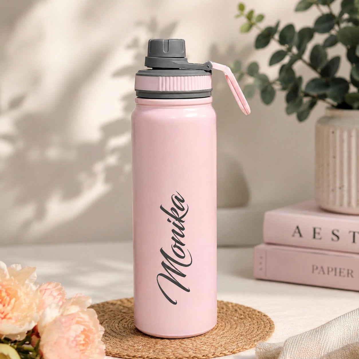 Personalized 800ml Hot & Cold Insulated Sipper Bottle