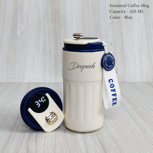 Custom Name Insulated Coffee Mug 420ml