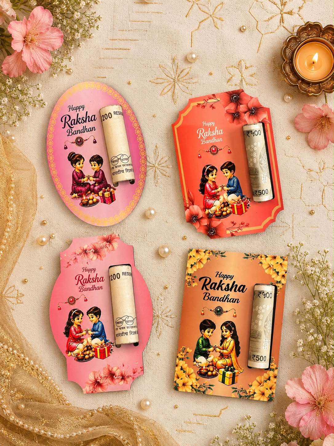 Raksha Bandhan Gift Envelopes