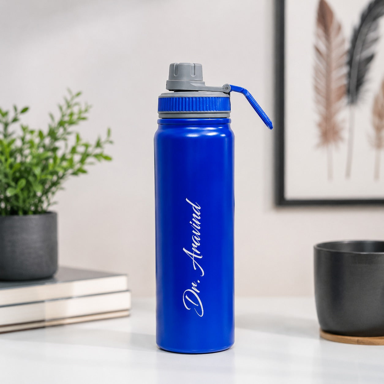 Personalized 800ml Hot & Cold Insulated Sipper Bottle