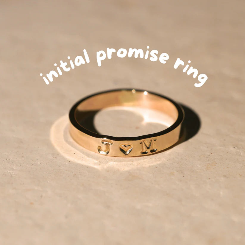Initial promise ring