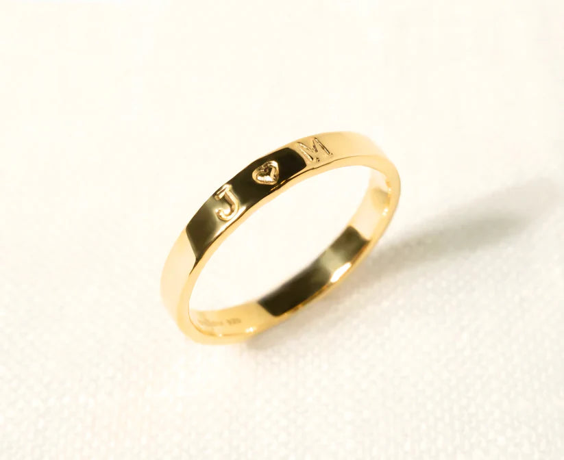 Initial promise ring