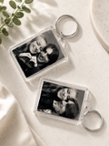 Personalised Acrylic Photo Keychain | Custom Memory Keyring