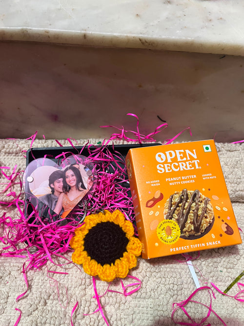 Custom Memory Gift Hamper with Acrylic Photo Frame