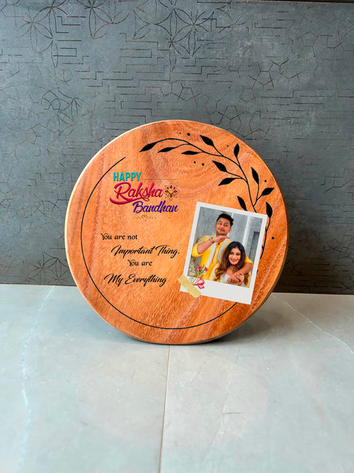 Personalized Wooden Photo Gift for Brother & Sister