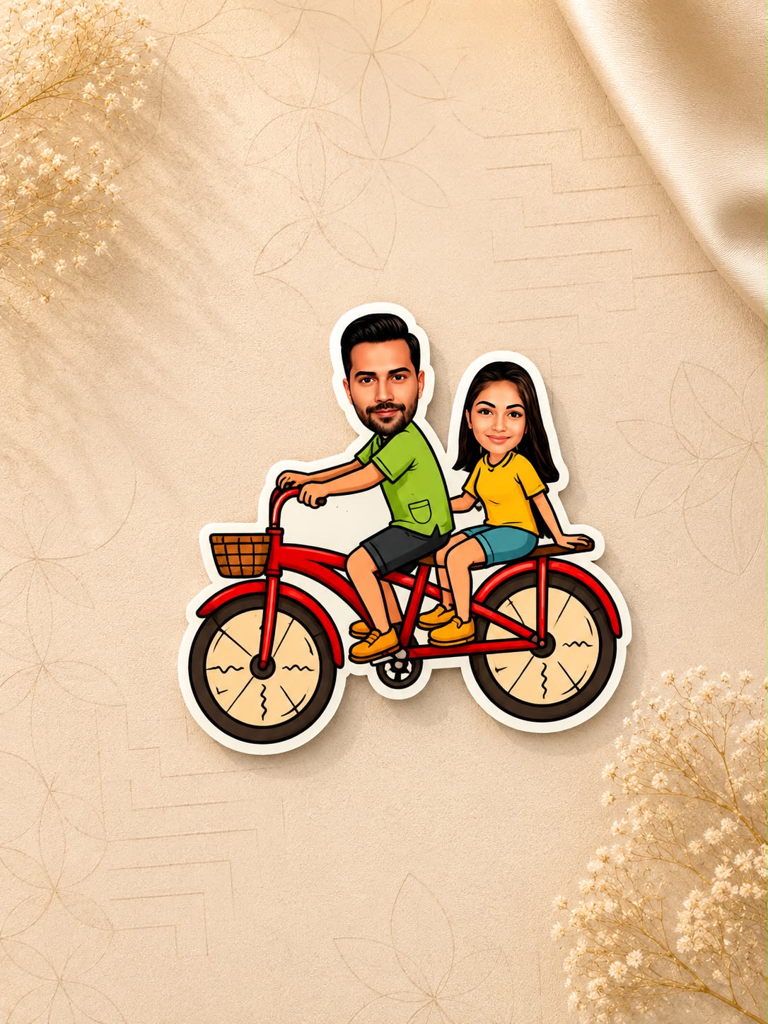 Personalized Raksha Bandhan Fridge Magnet |
