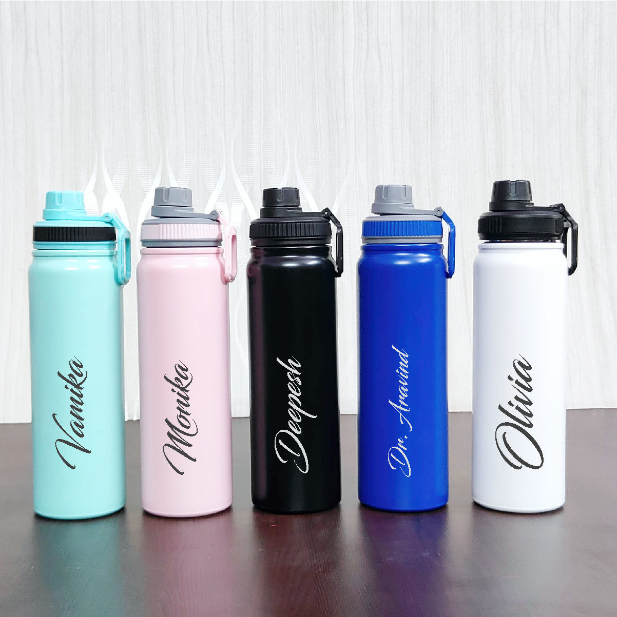 Personalized 800ml Hot & Cold Insulated Sipper Bottle