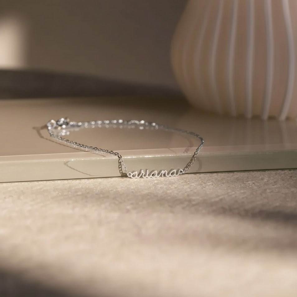 Custom Delicate Name Bracelet for Girls