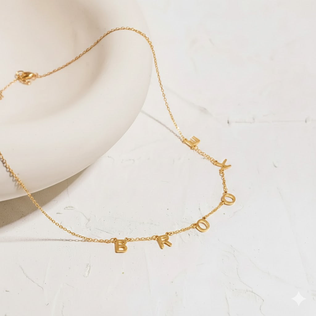 Individual Letter Name Necklace