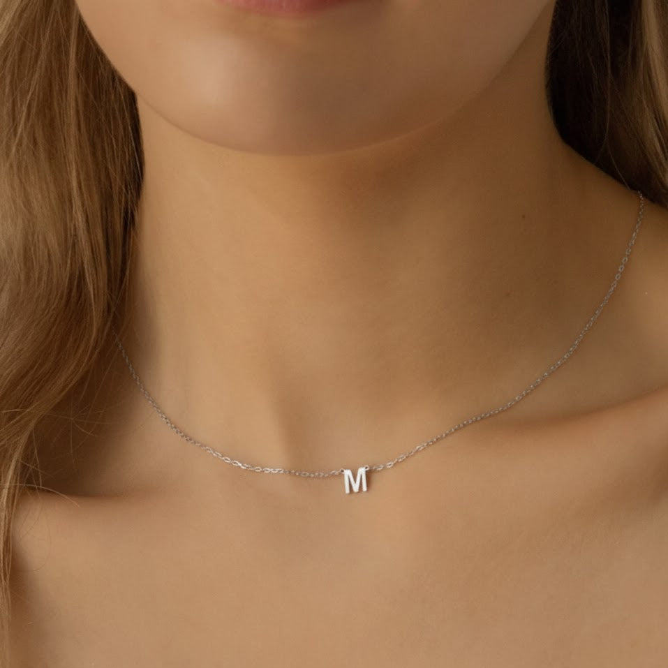 Minimal initial necklace
