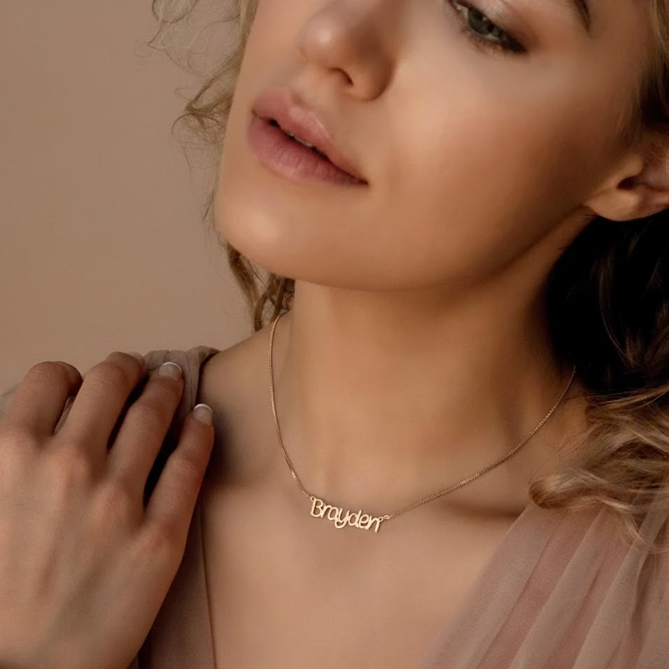 Personalized Callie Signature Necklace