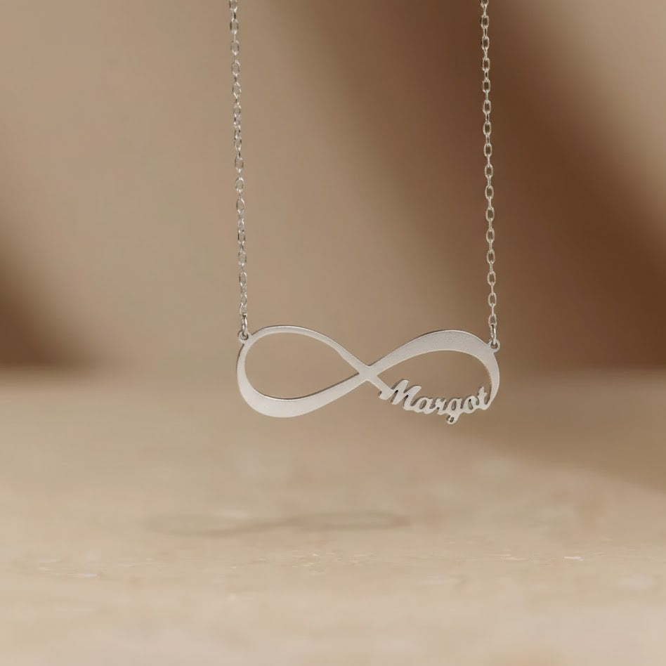 Personalized Name Infinity Necklace